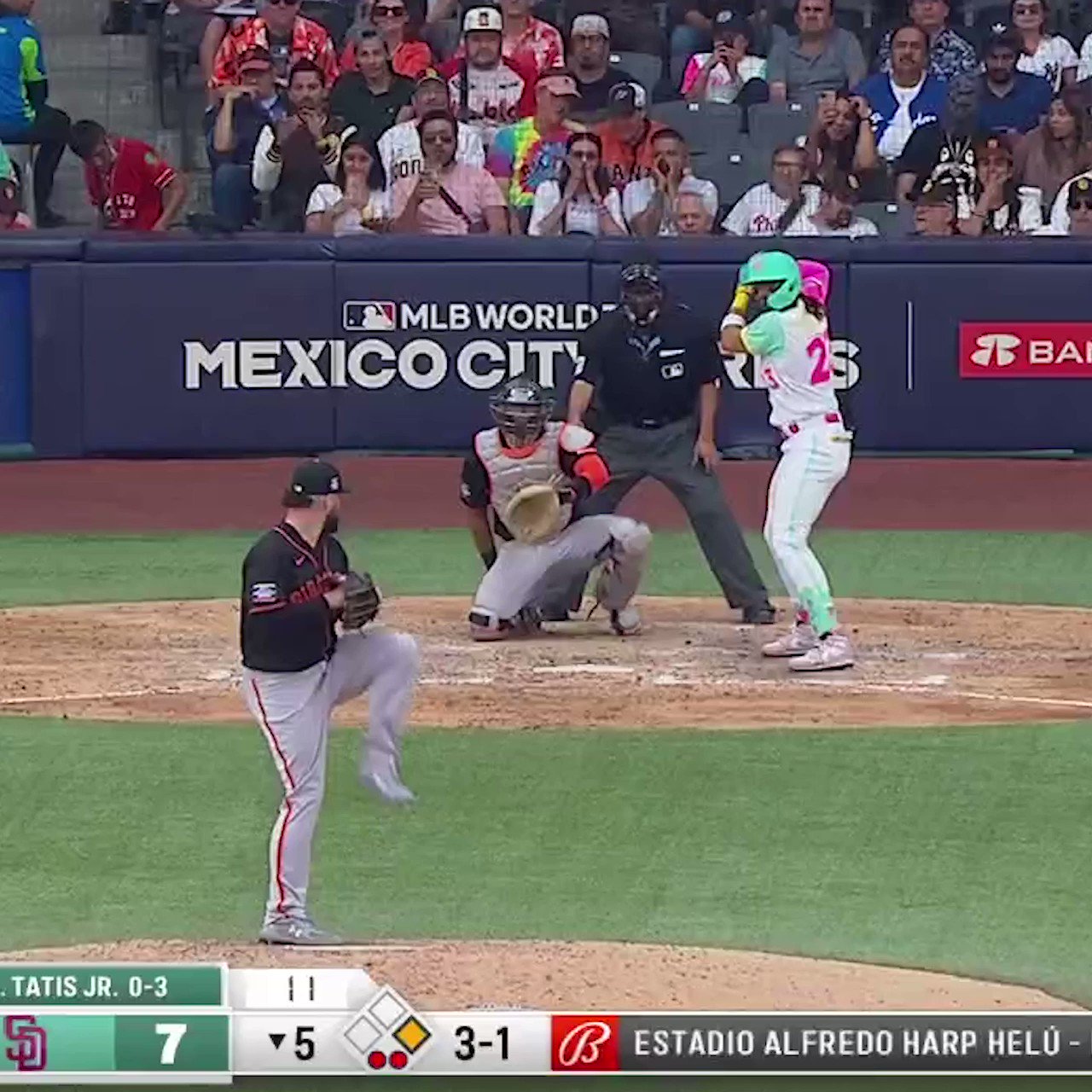 Giants at padres twitter