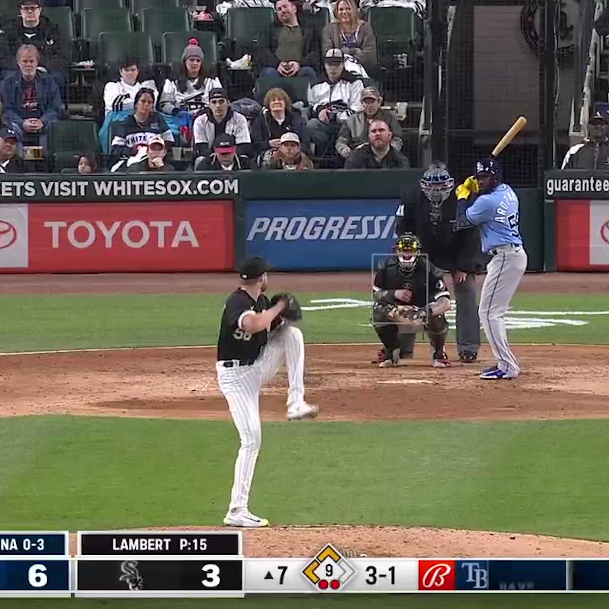 MLB on Twitter "The Rays entered the 7th inning without a hit. They