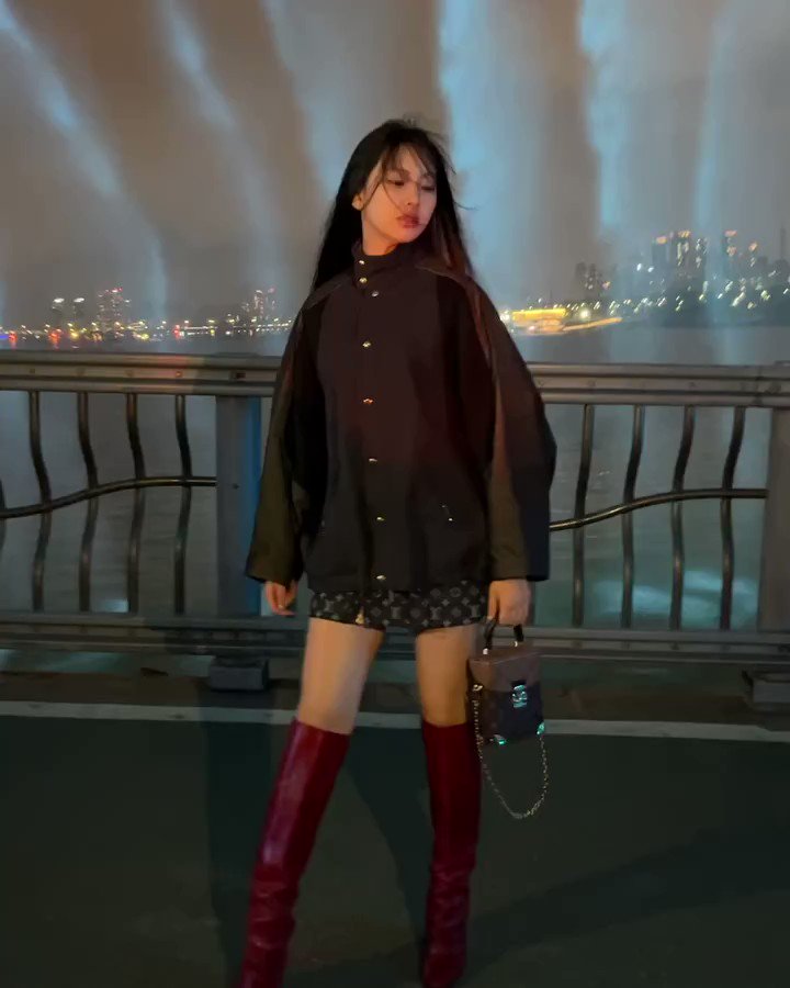 jas on X: louis vuitton saw how hyein stole the entire show as the red boots  girl and had to upgrade her ambassadorship immediately   / X