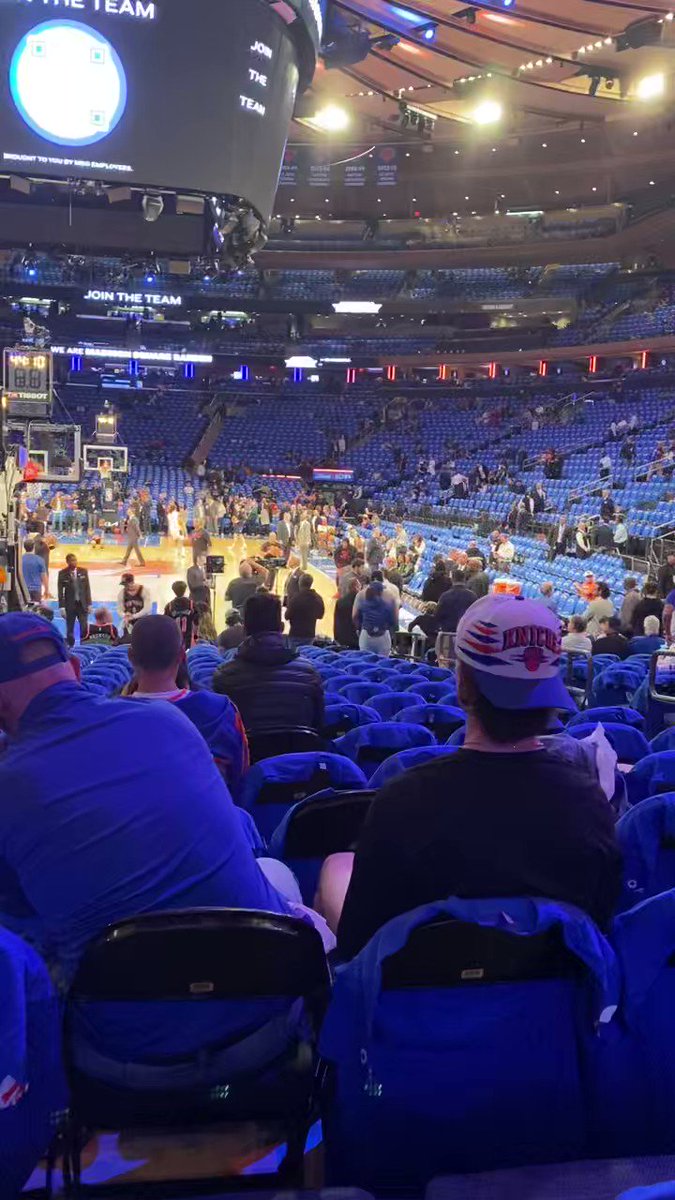 Section 103 at Madison Square Garden 