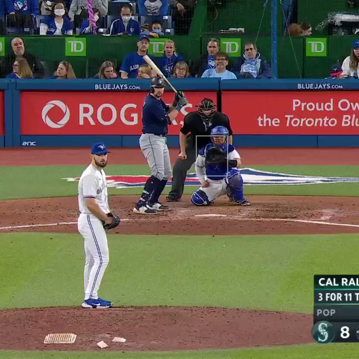 Mariners at Blue Jays / Twitter
