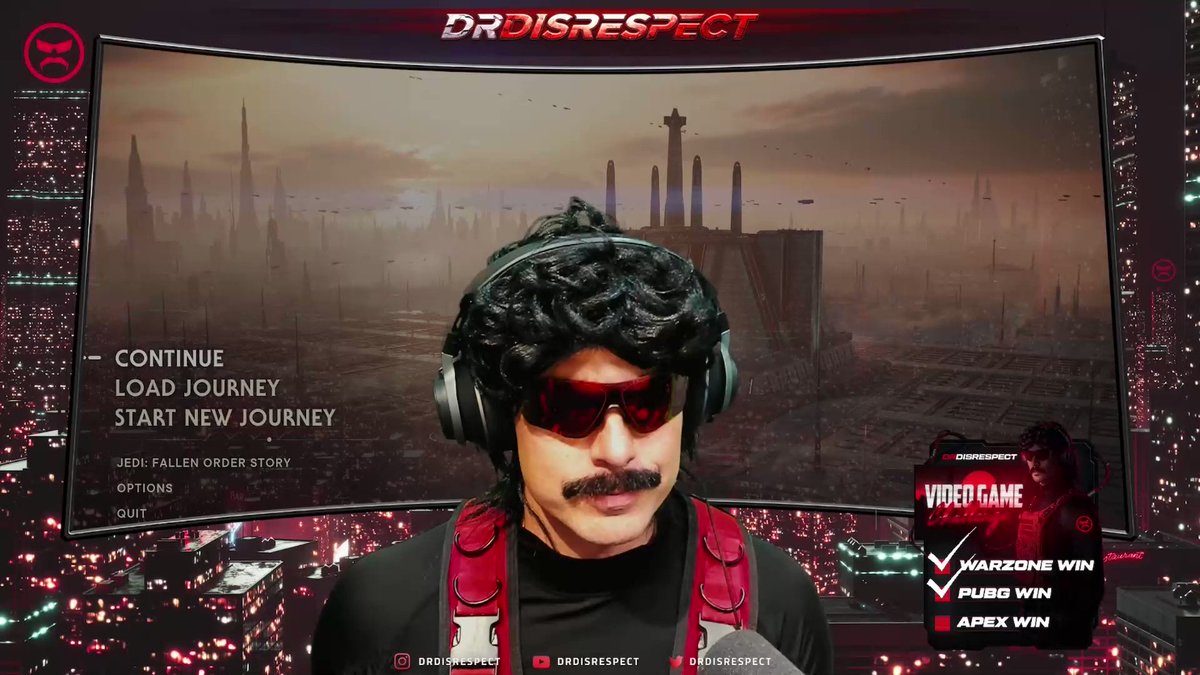 Dr Disrespect on Twitter "Rate my impression out of 10. Seriously, be