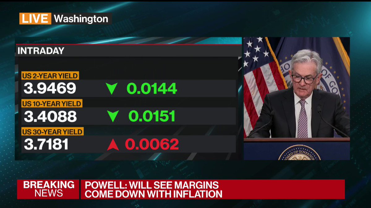Bloomberg Economics on Twitter "Fed Chair Powell said the FOMC views