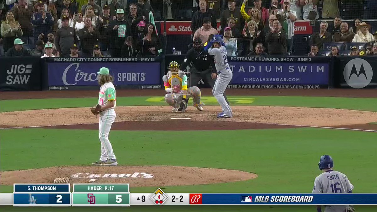 MLB on Twitter "The Padres secure Game 1 against L.A."