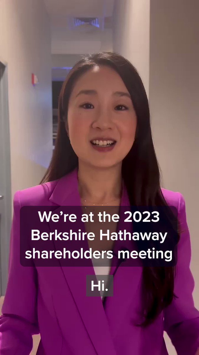 CNBC on Twitter ".YunLi626 is live at the 2023 Berkshire Hathaway