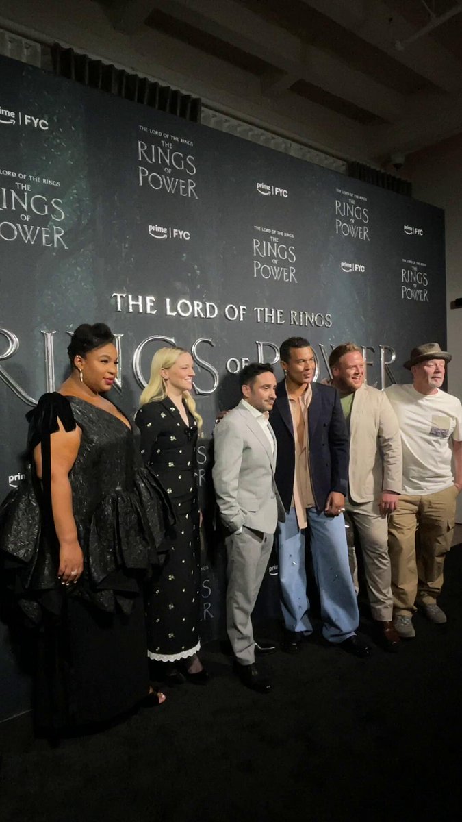 The Rings of Power News on X: The Cast of the #LordOfTheRings: THE RINGS  OF POWER.  / X