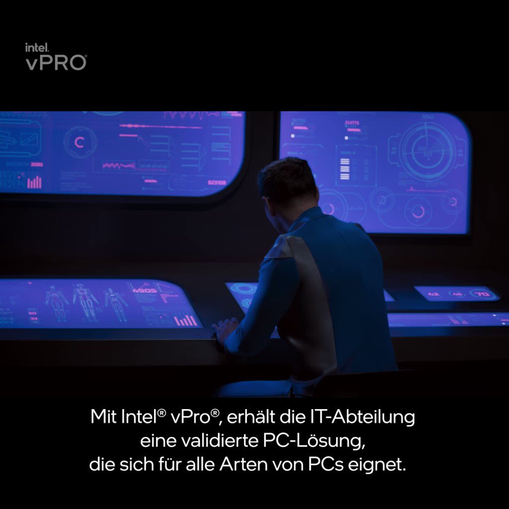 Intel in Deutschland on Twitter: "Mit #IntelvPro verwaltest und schützt ...