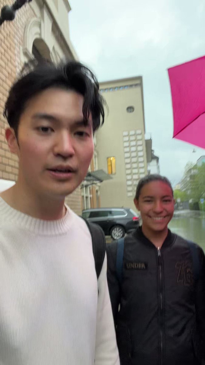 Ray Chen on Twitter "Confronted a few audience members with some