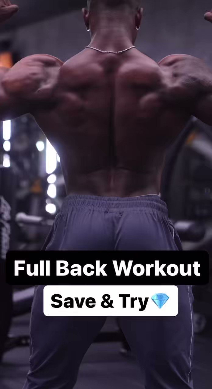 AB  Alpha Builder on X: Complete Back Workout : SAVE THIS https