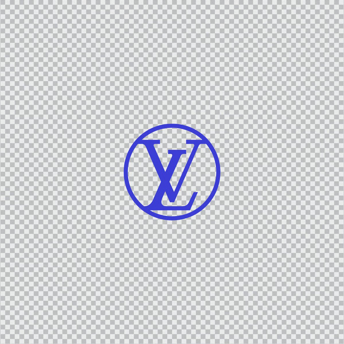 Transparent HD Louis Vuitton White Text Logo