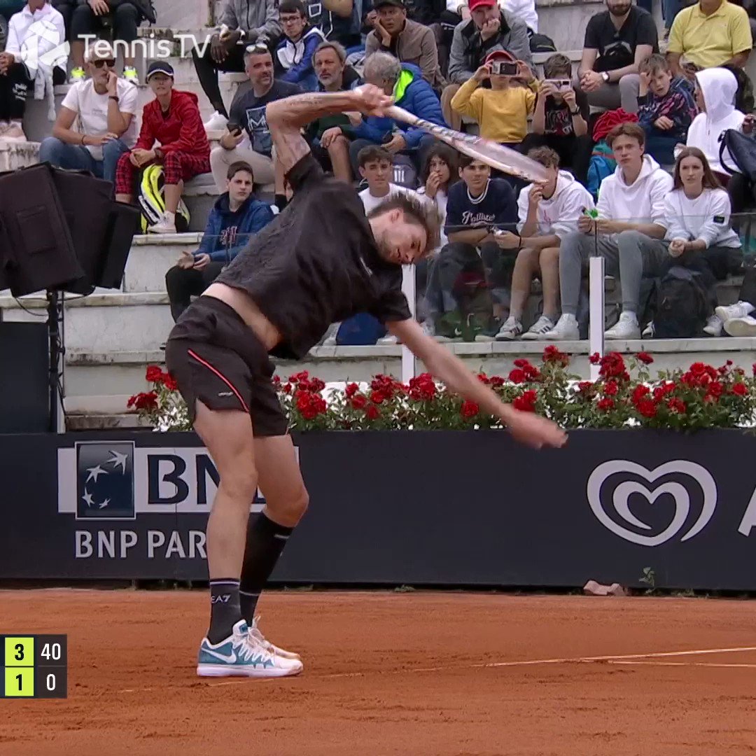 The Tennis Letter on Twitter: "Sascha Bublik absolutely obliterating
