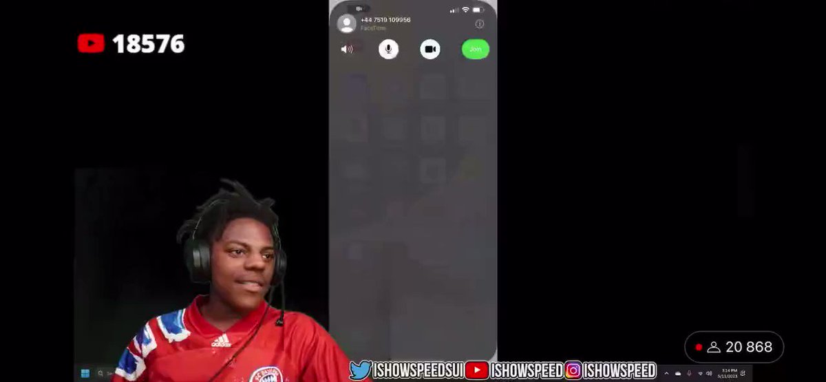 IShowSpeed blatantly leaks KSI's phone number on Instagram - Dexerto