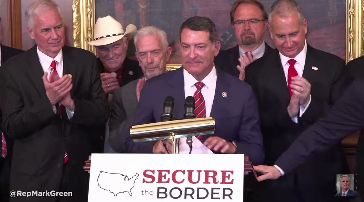 Rep. Mark Green on Twitter "H.R. 2, the Secure the Border Act PASSED
