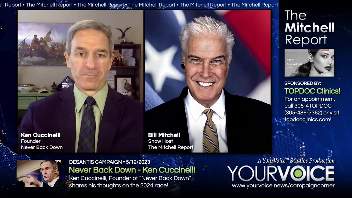 Bill Mitchell On Twitter Exclusive Interview With Ken Cuccinelli