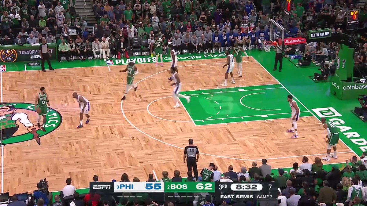 NBA on Twitter "TATUM AGAIN. 33 PTS 😱 CELTICS LEAD GAME 7 📺 Live on ABC"