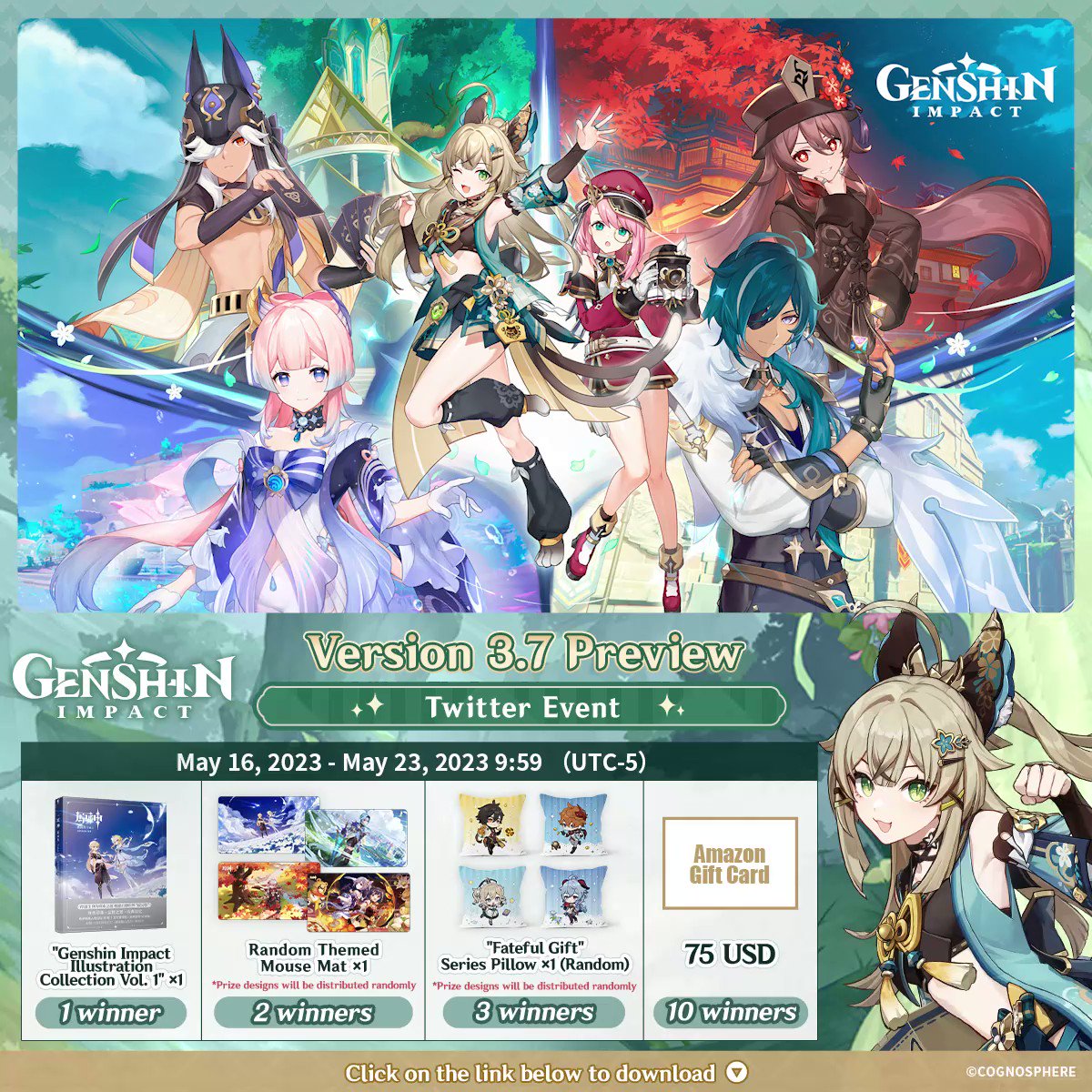 Genshin Impact Version 3.7 Preview