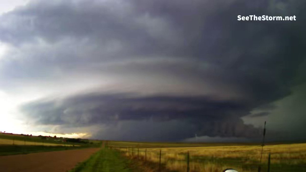 Vince waelti on twitter this beautiful spinning storm hovered