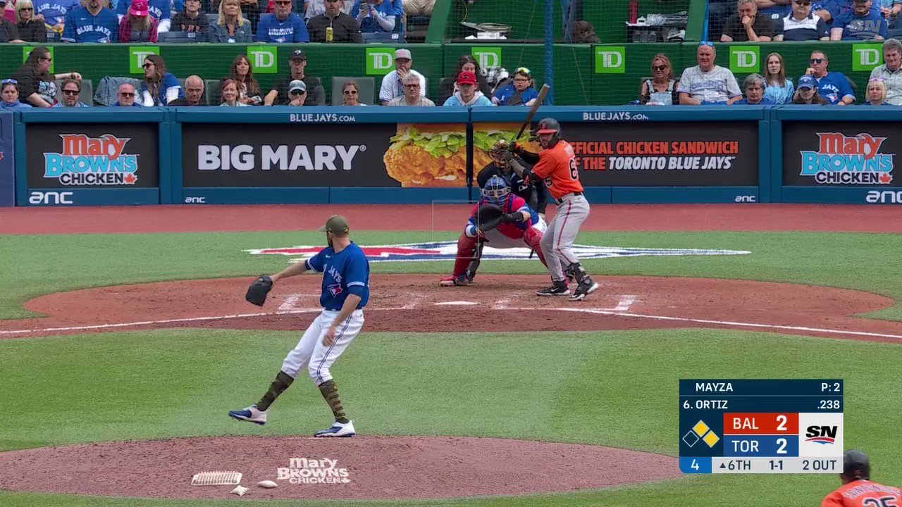 Orioles at Blue Jays / Twitter