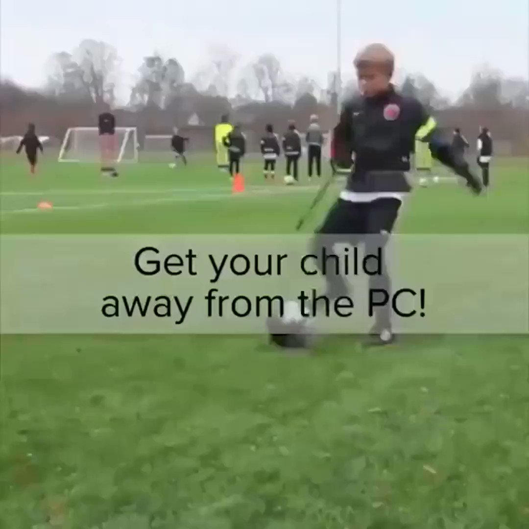 Let say me on Twitter "Chasing The Ball Is Costing You Training Time 👉 Use Football Training