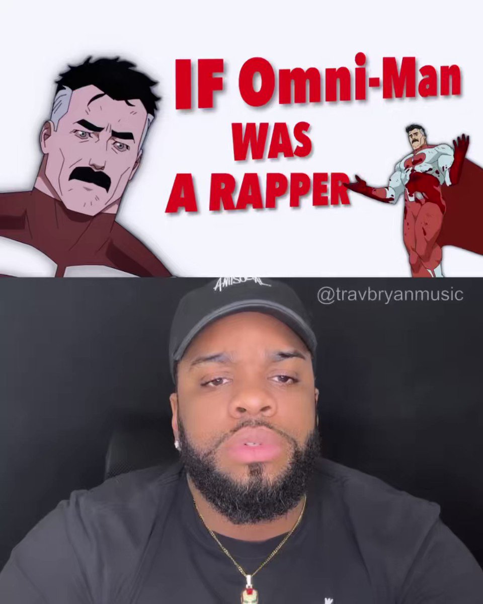 Trav B Ryan 🇹🇹🇭🇹♒️🗽 on Twitter "If OmniMan was a rapper. Invincible