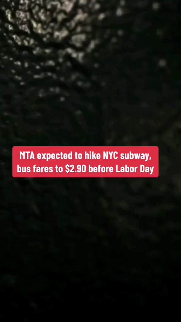 New York Post on Twitter "MTA expected to hike NYC subway, bus fares