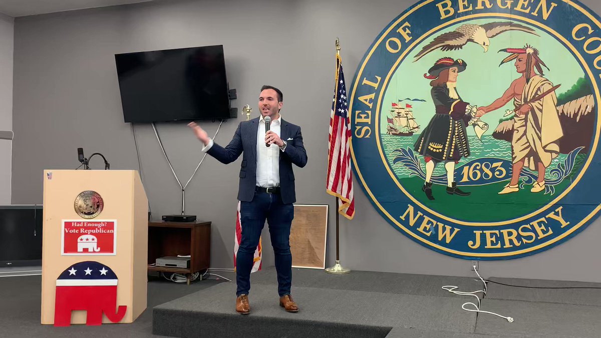 Mark Naughton on Twitter ". MikeCrispiNJ speaks before GOP voters and