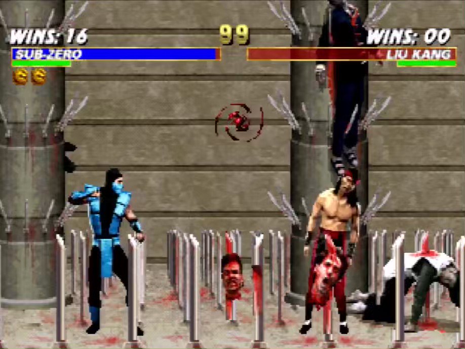 Mortal Kombat Fatality Sub Zero