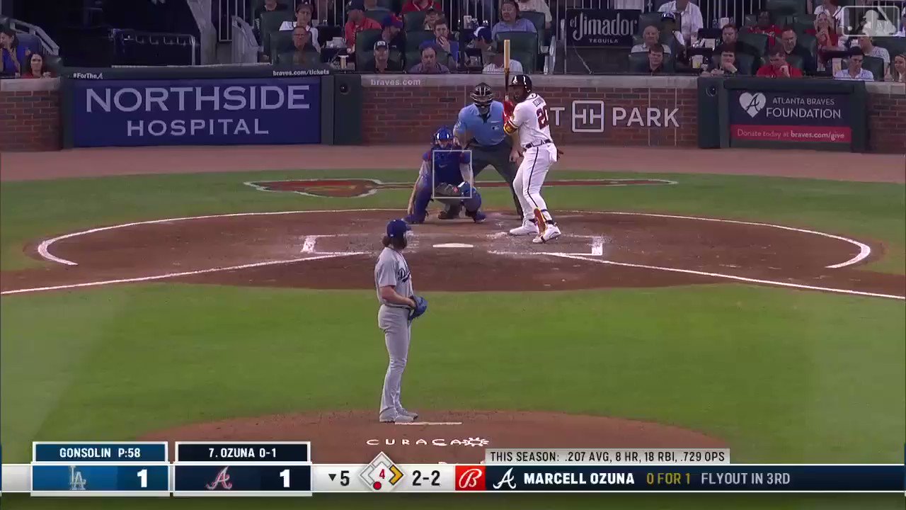 ozuna from the braves gif