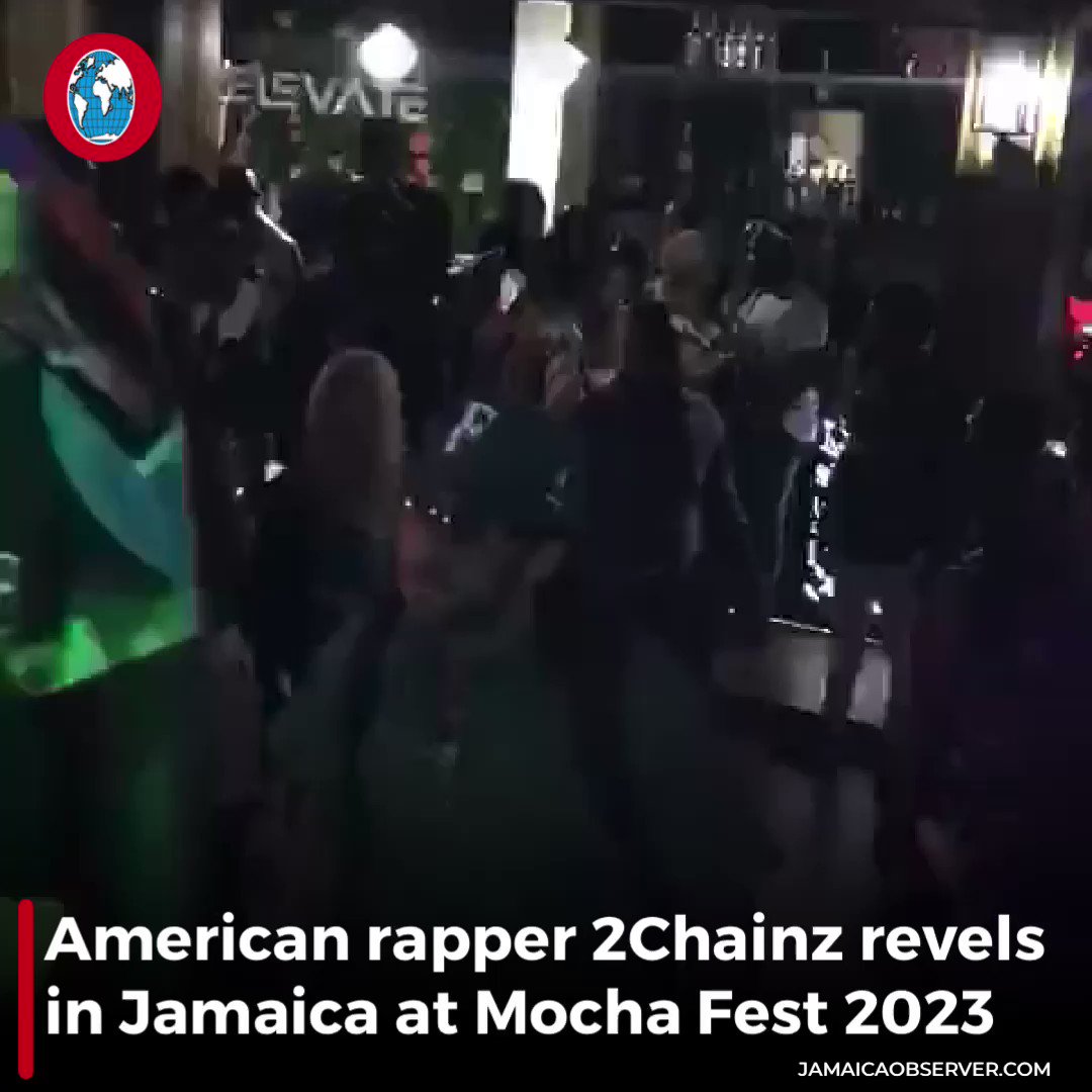 Jamaica Observer on X: Top American rapper 2Chainz was the centre of  attention on Wednesday night at the kickoff party for Mocha Fest Jamaica  2023 at Elevate Lounge and Nightclub in Montego