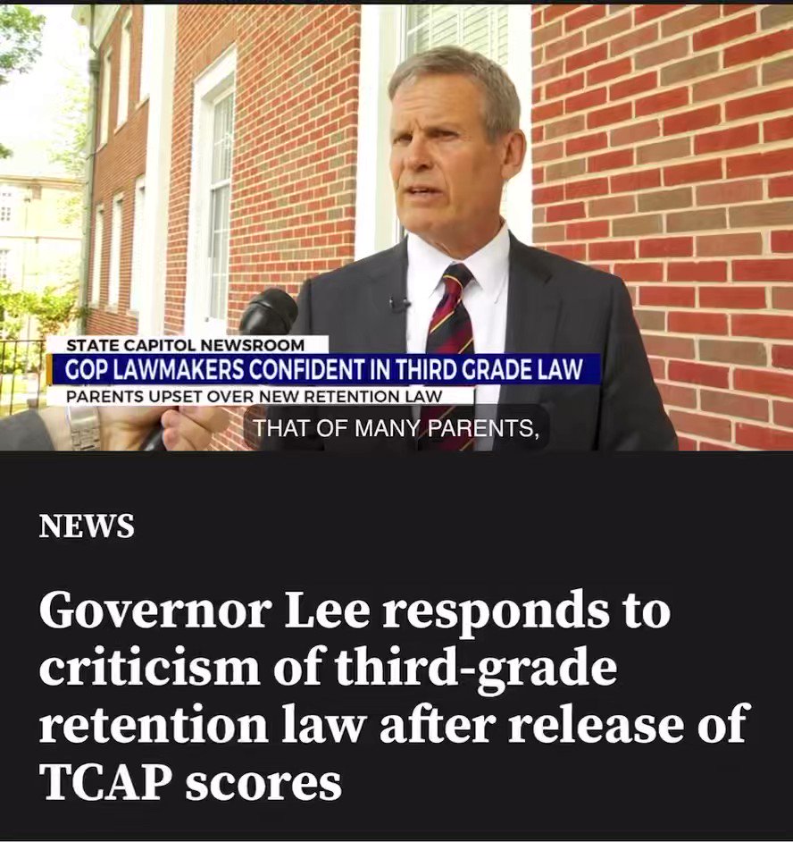 The Tennessee Holler on Twitter "WATCH — GovBillLee “I’m comfortable