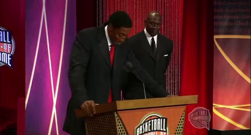Scottie pippen hall of fame outlet