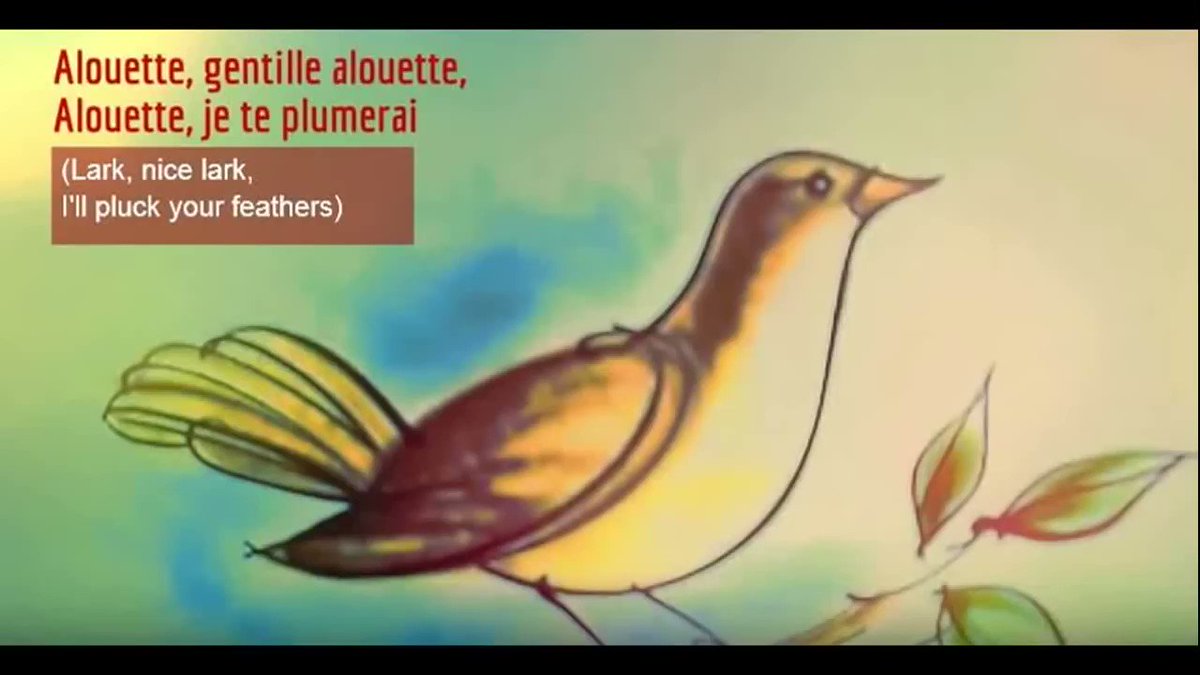 Horror4Kids on Twitter "French children’s song ‘Alouette’ is popular for those learning the