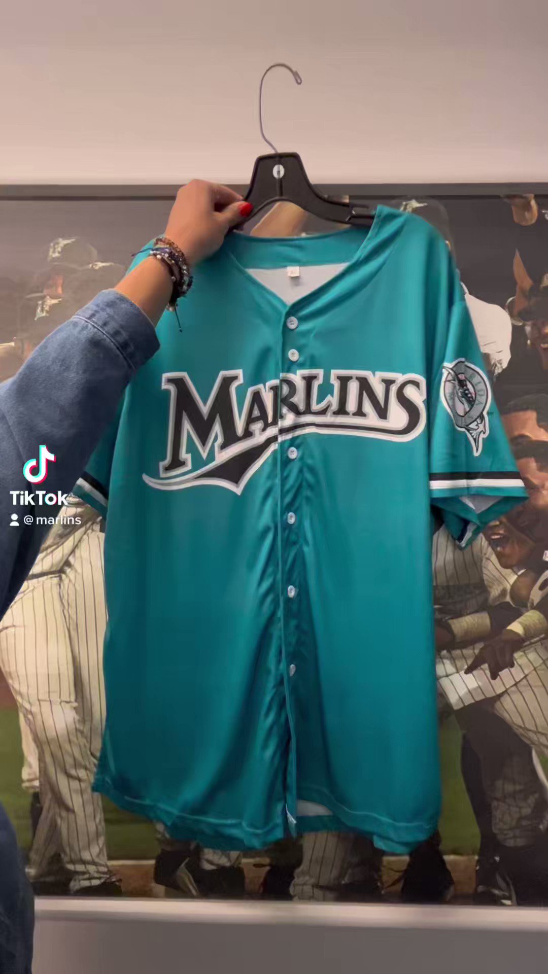 authentic florida marlins jersey