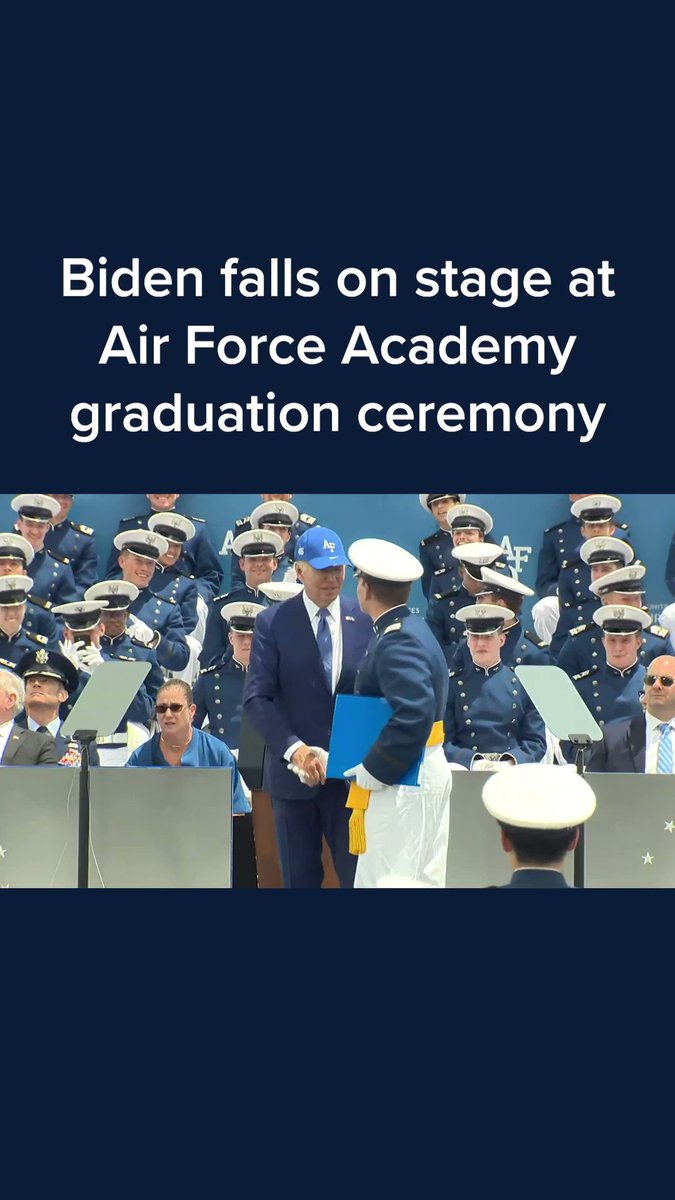 CNBC on Twitter "The president tripped and fell earlier today at the