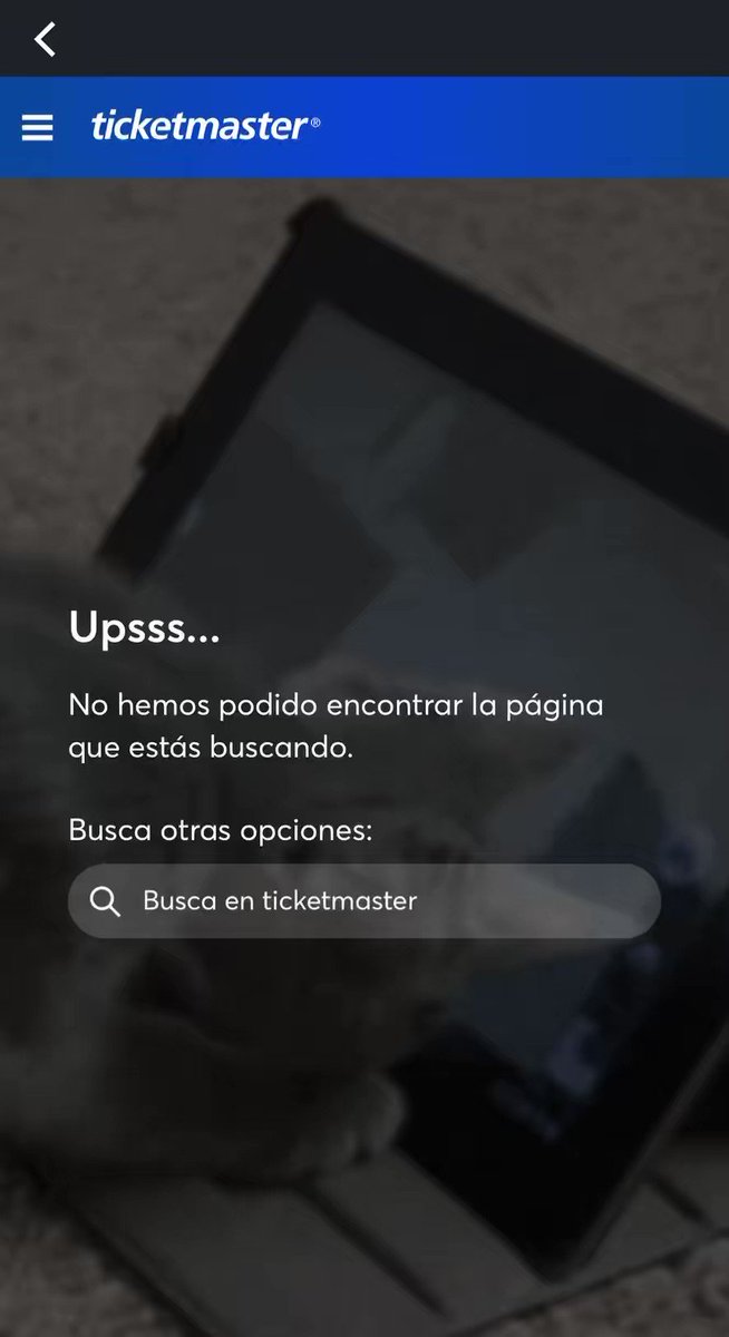 Tickethamster on twitter hay problemas en ticketmaster varios