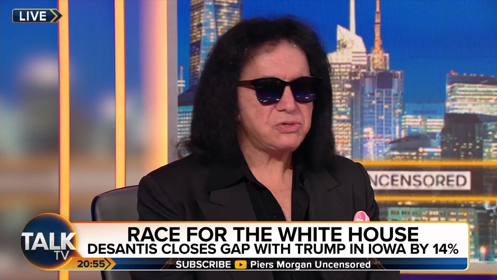 Benny Johnson on Twitter "Gene Simmons predicts Donald Trump will win