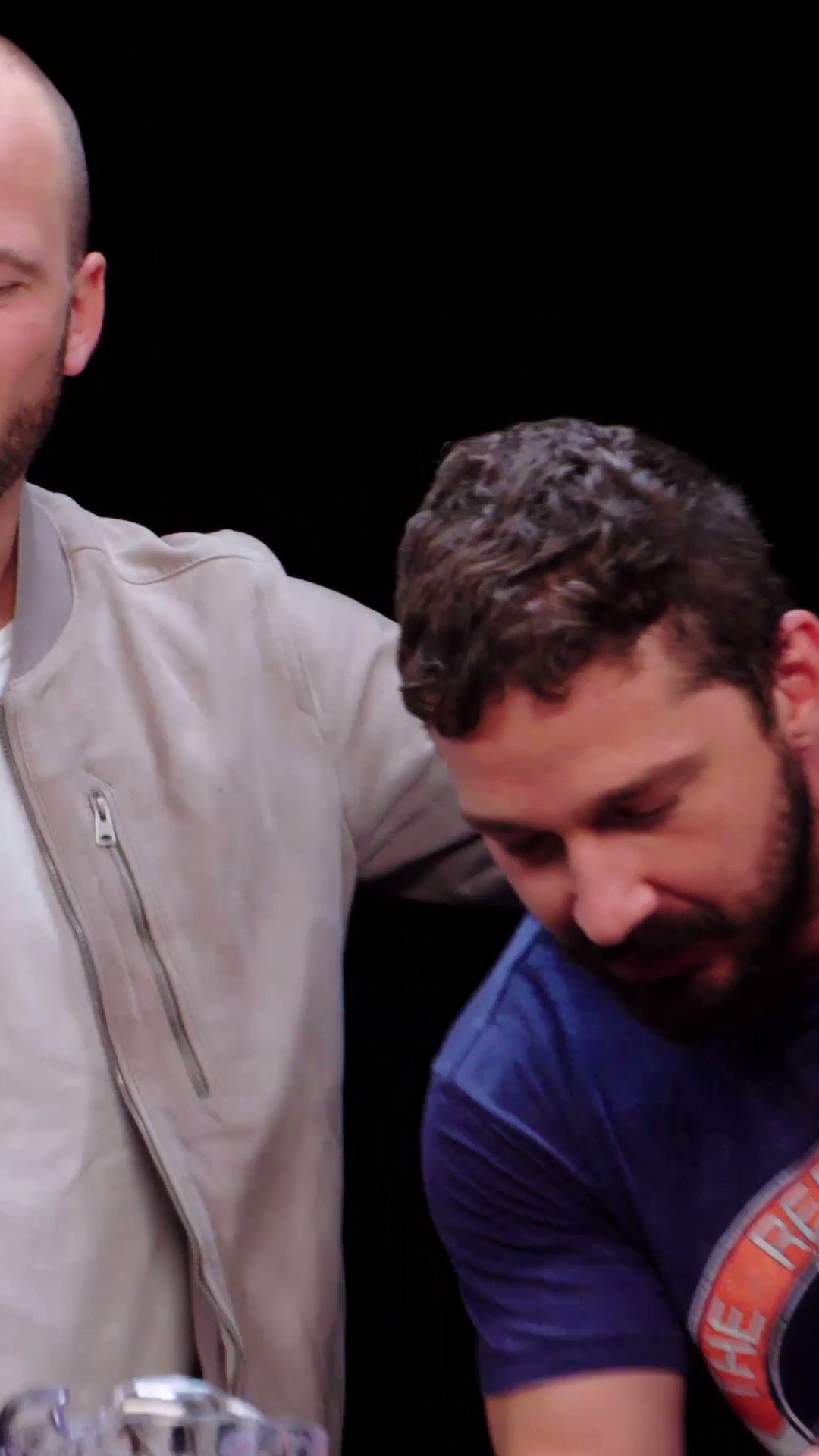 \"Just gotta get the spice off, bro\" 

Happy birthday shoutout to Shia LaBeouf 