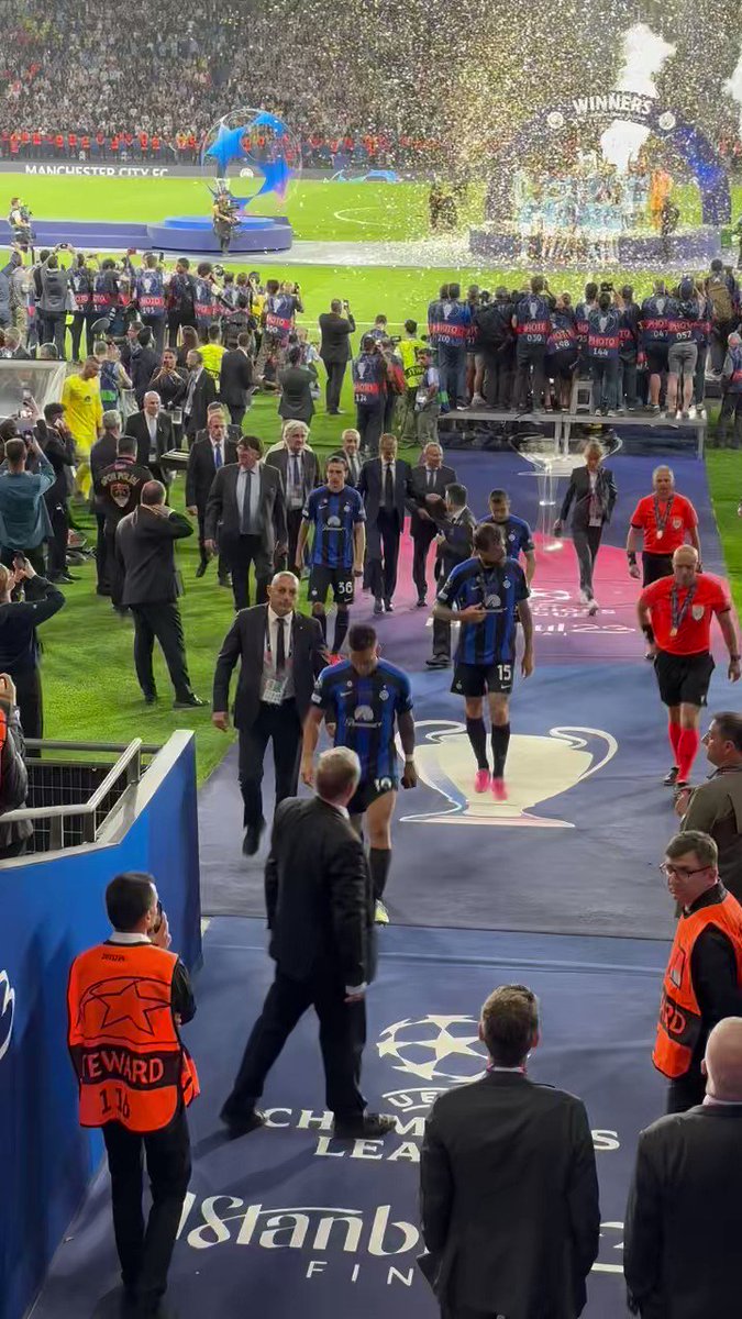 Italian Football TV on Twitter "Acerbi in absolute tears as the Inter teams walks off the pitch 🥺"