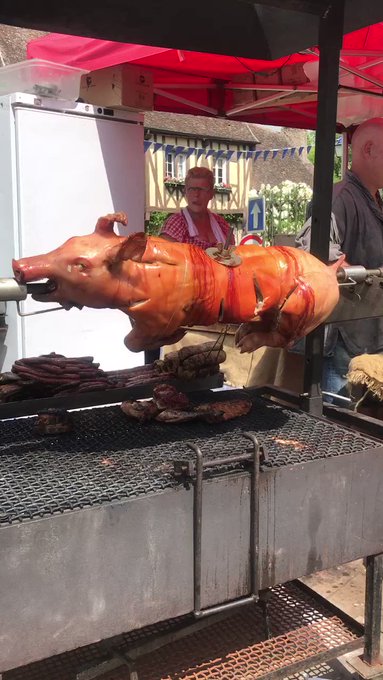 ⛔️Vegans look away now ⛔️

Enjoying the medieval festival in Provins. They must have known I was coming…they