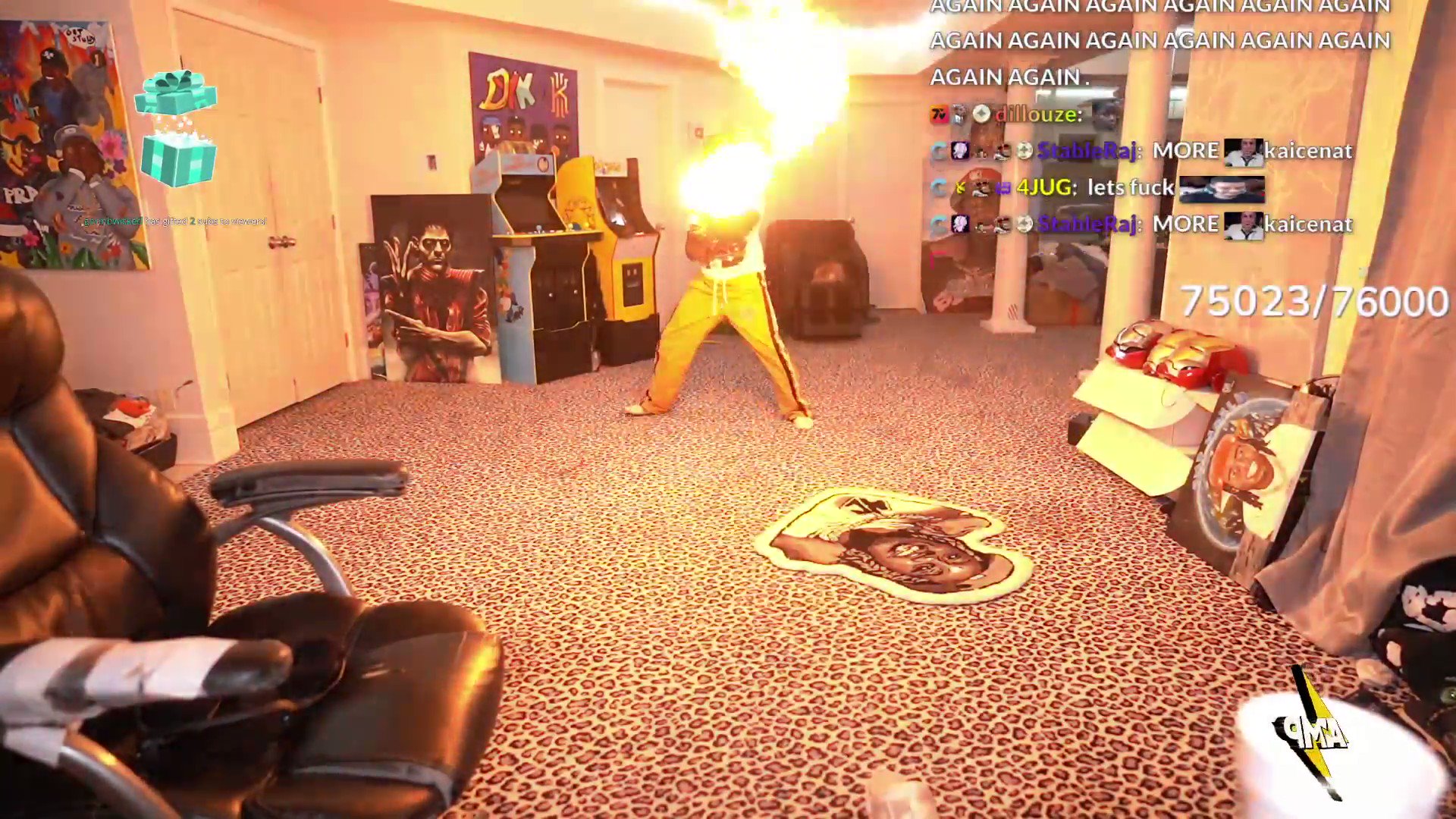 DramaAlert on Twitter "Kai Cenat almost burned down the AMP house with