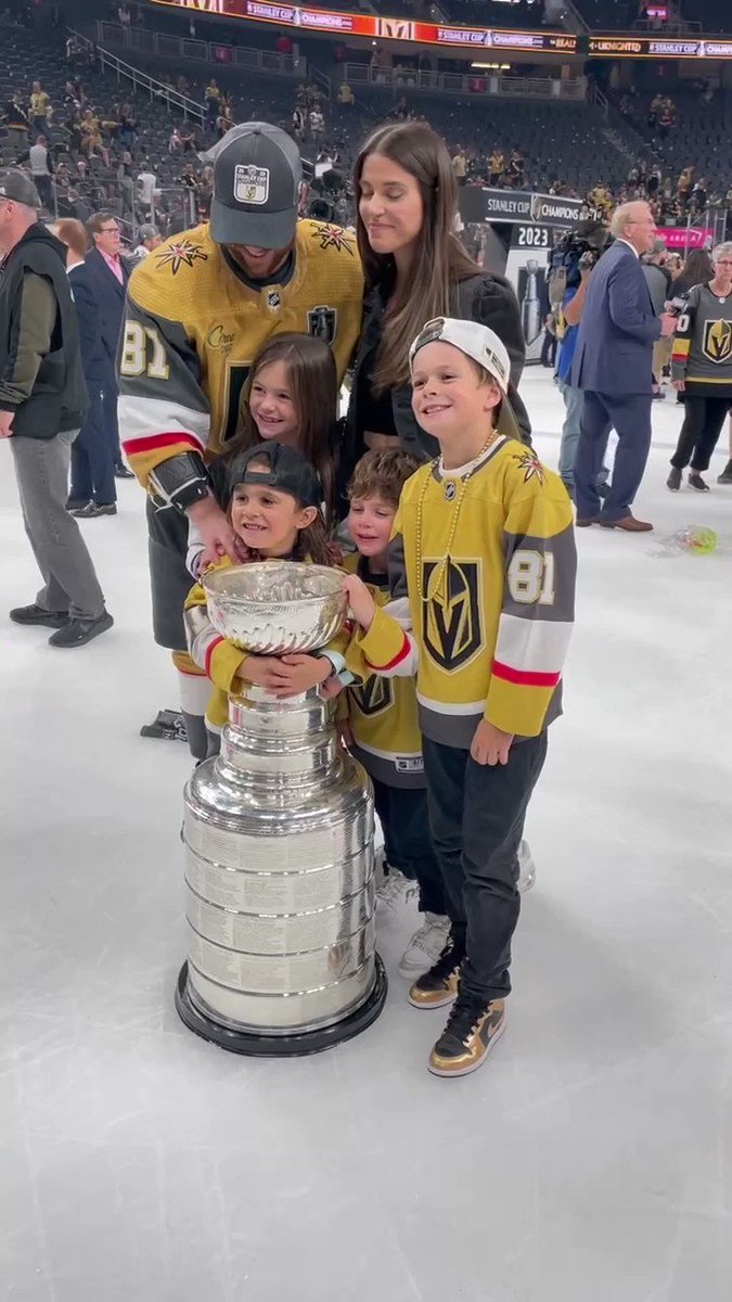 NHL Public Relations on X: The @GoldenKnights gracing your timeline with  kids in the #StanleyCup.  / X