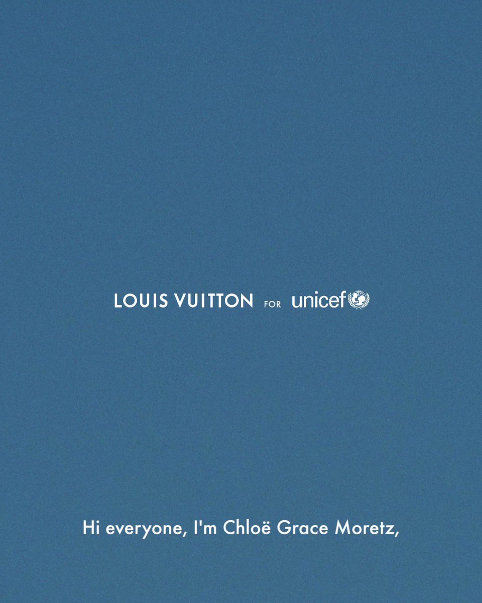 Louis Vuitton on X: Support @UNICEF with #LouisVuitton. This year
