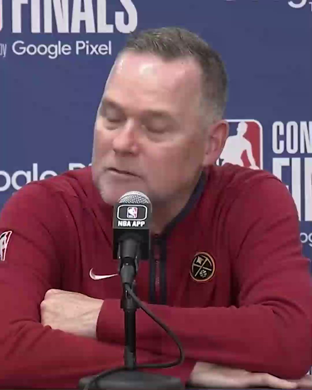 TSN on Twitter "Nuggets coach Mike Malone is wearing a parade shirt