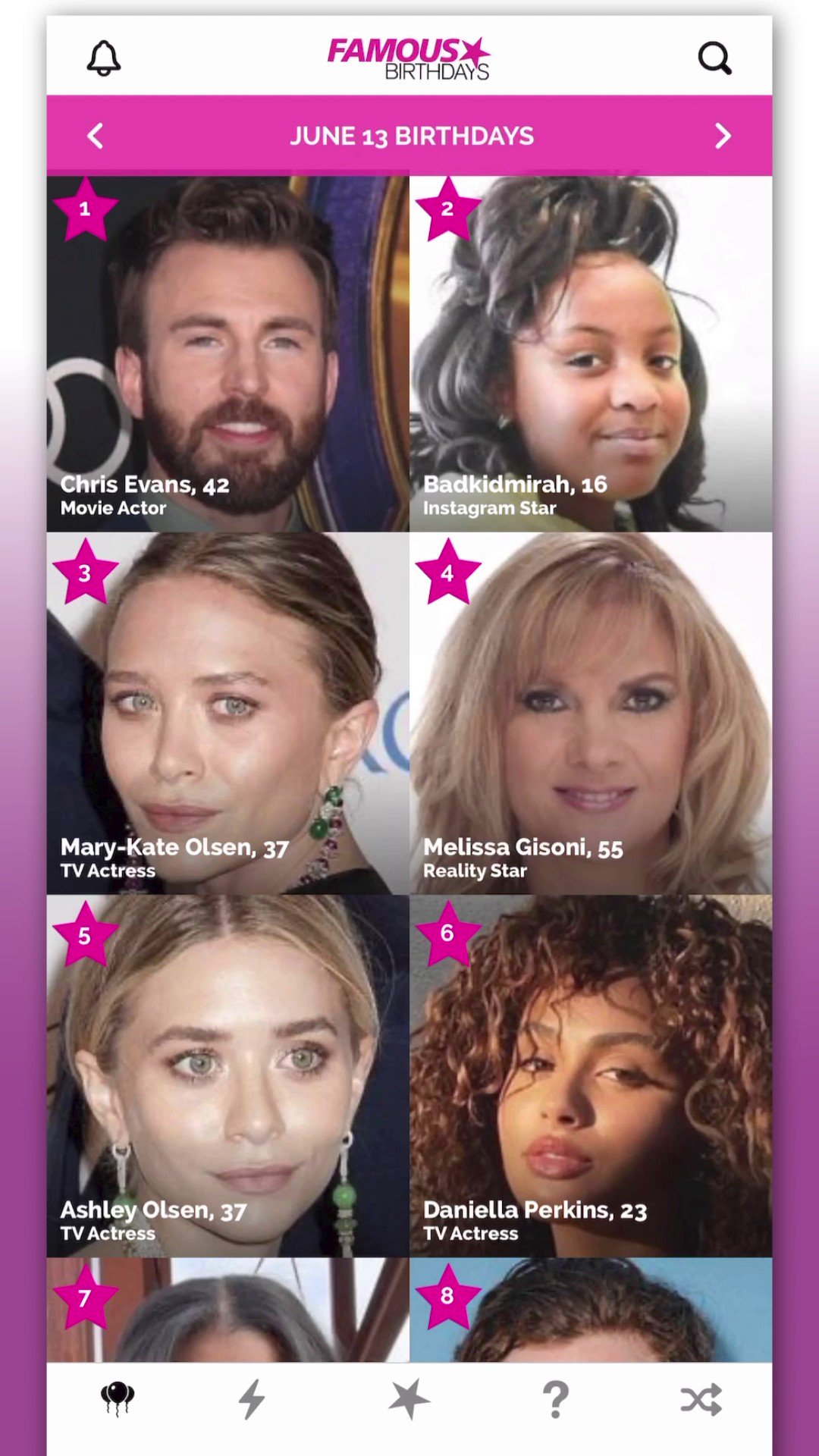 Famous birthdays in July: Celebrities born this month