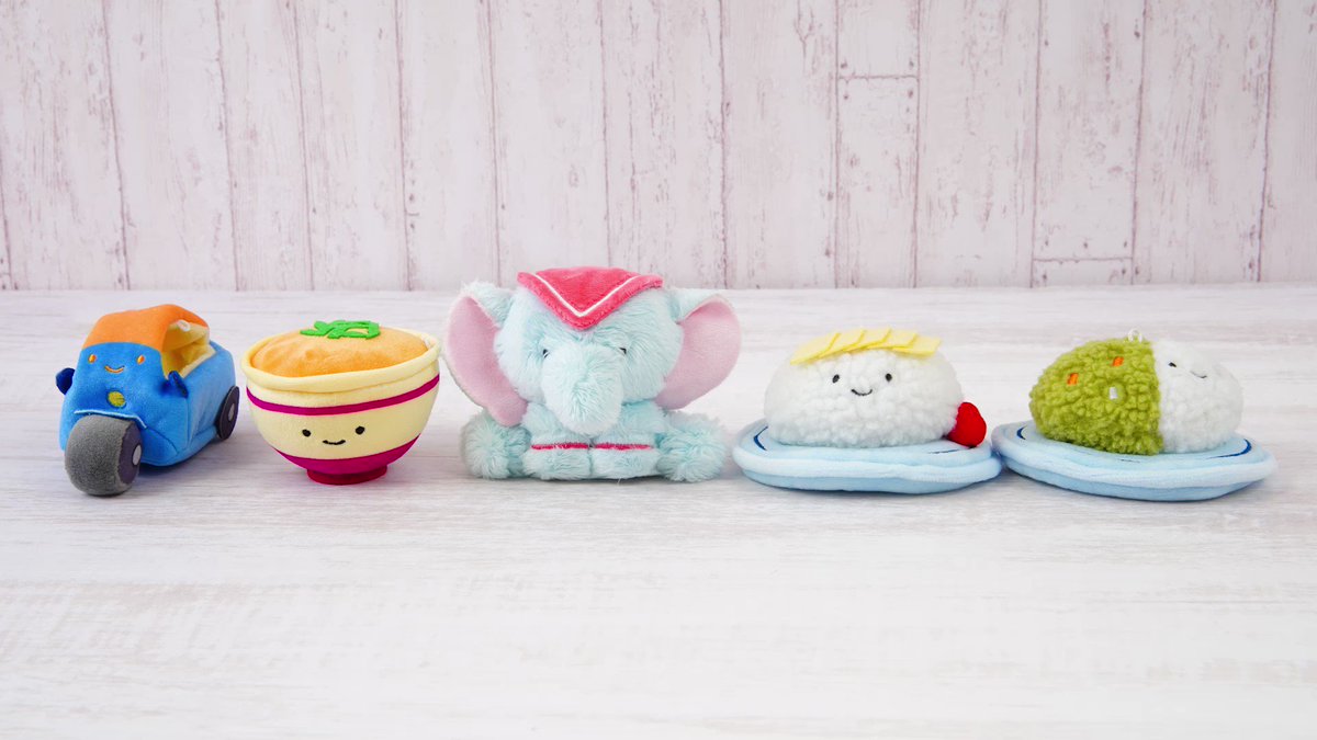 【2023年6月発売】にっこりーノ タイのぬいぐるみ