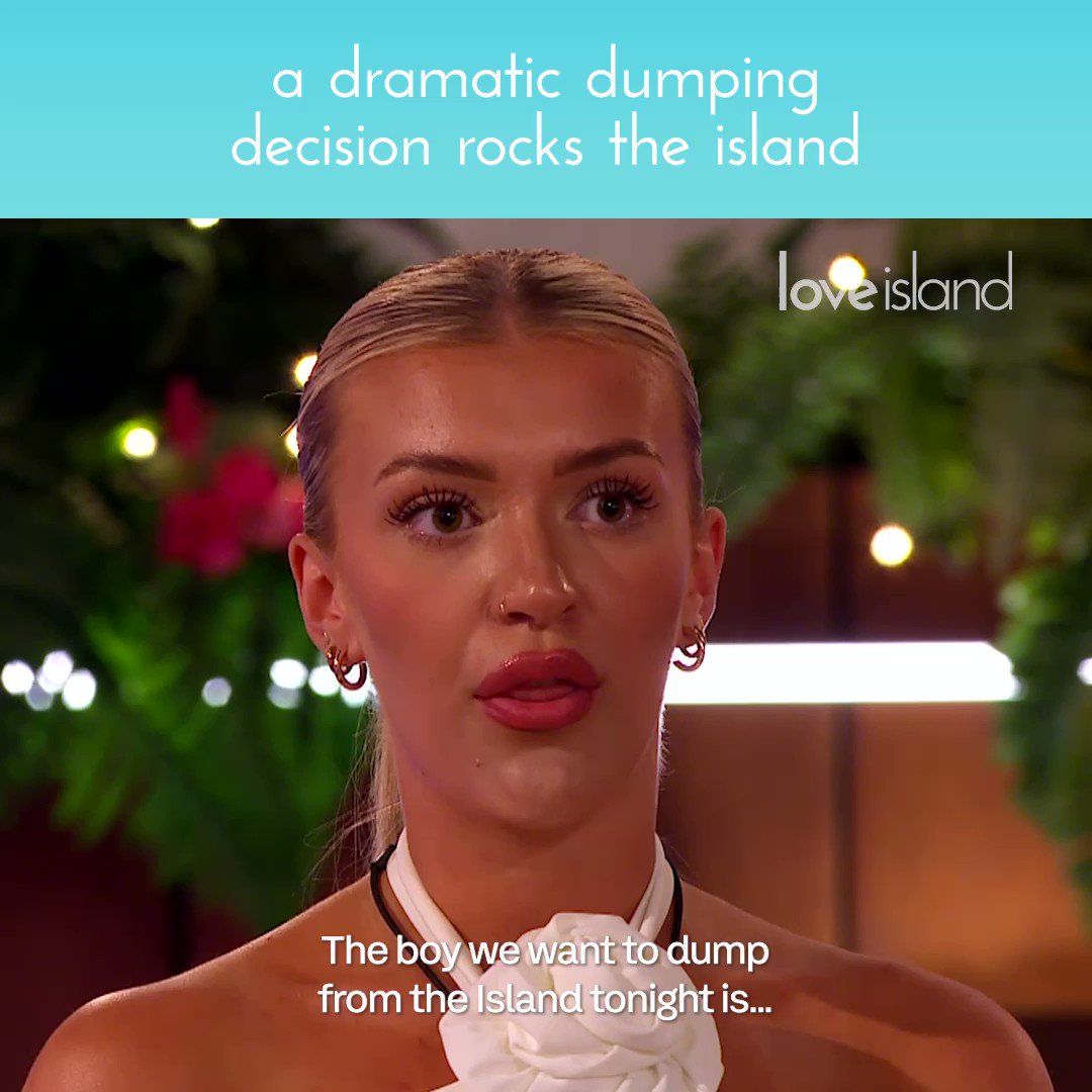 Love Island on Twitter: “It’s goodbye to two Islanders after a