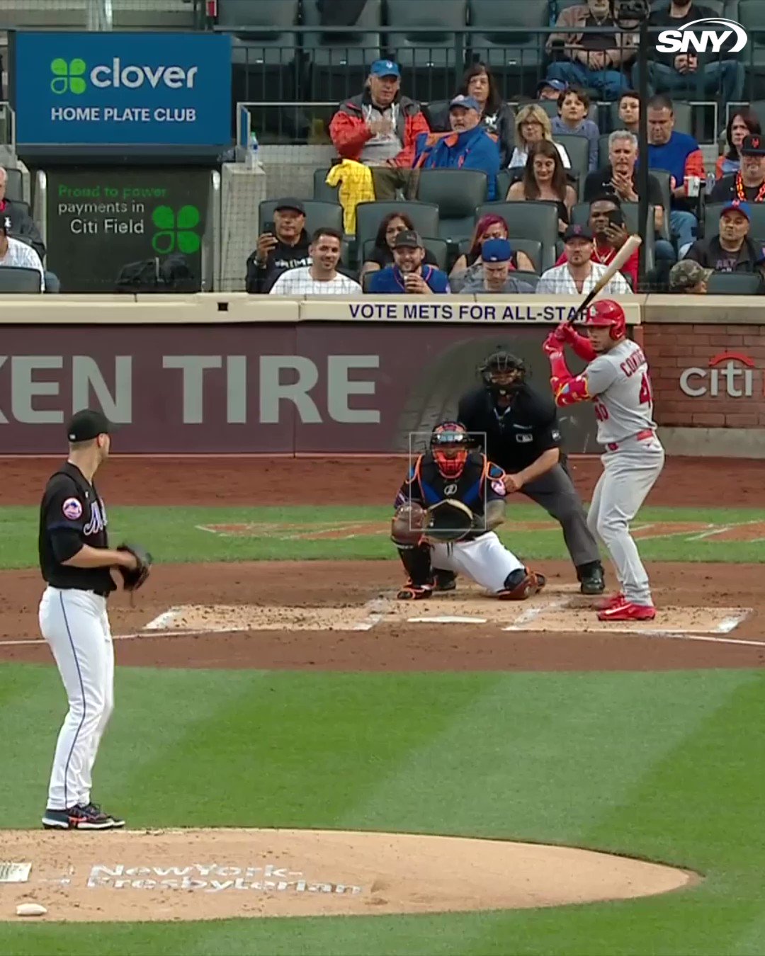 Cardinals at Mets / Twitter