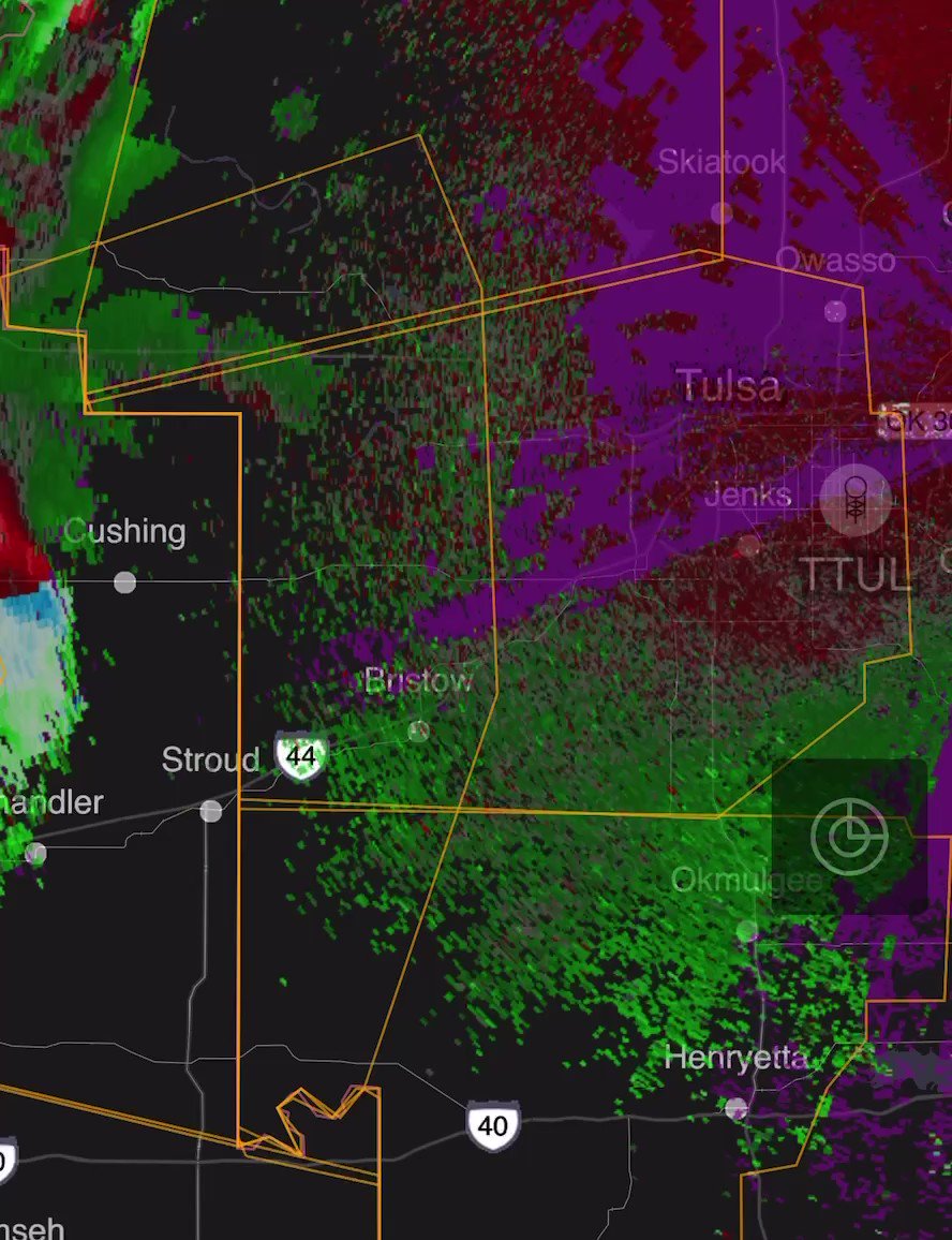 MyRadar Weather on Twitter "Tulsa metro, especially Broken Arrow
