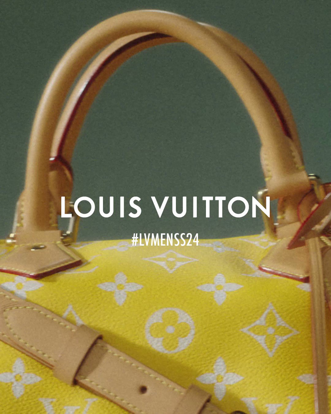 Louis Vuitton Vernis Yellow Spring