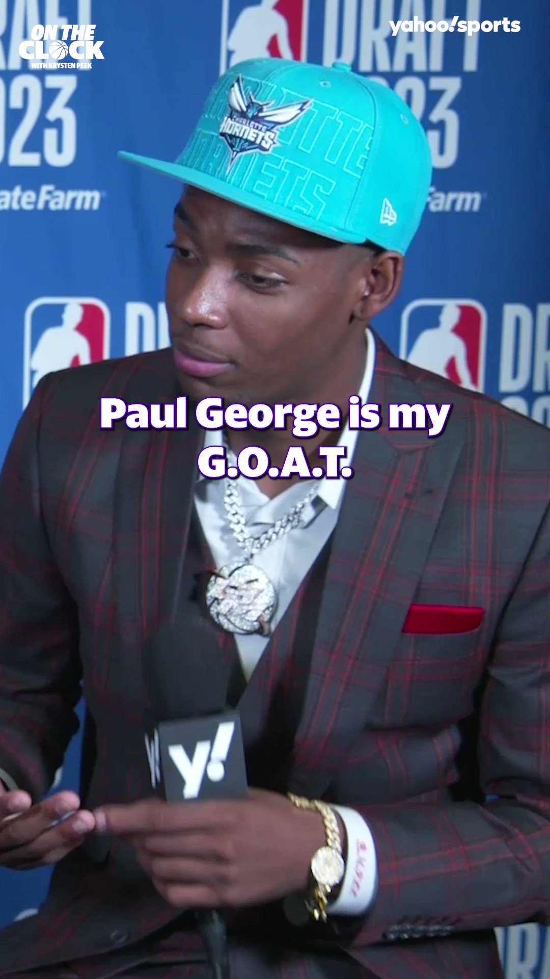 [花邊] Brandon Miller：Paul George是我的GOAT